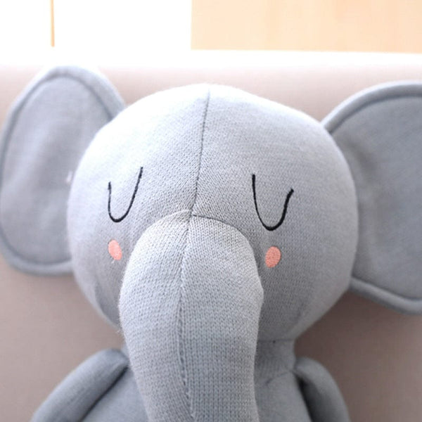 Ma Super Peluche Animaux en peluche 1pc 50cm 2 Patterns Cute Elephant Bunny Doll Simulation plush stuffed toys Baby soothing dolls Smooth feel High quality fabric