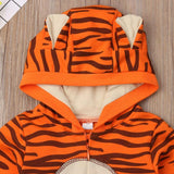 Ma Super Peluche Vêtements bébé Pyjama Grenouillère Bébé Combinaison Tigre